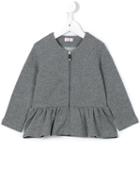 Il Gufo Flared Hem Jacket, Girl's, Size: 10 Yrs, Grey