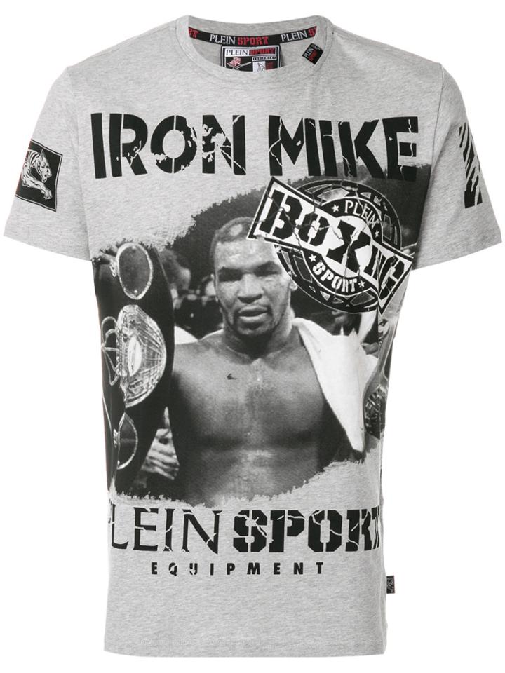 Plein Sport Iron Mike Print T-shirt - Grey
