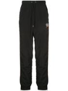 Selfmade By Gianfranco Villegas Logo Stripe Track Pants - Black