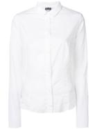 Kristensen Du Nord Plain Fitted Shirt - White