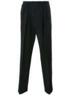 Kris Van Assche 'ticket' Pleated Tapered Trousers