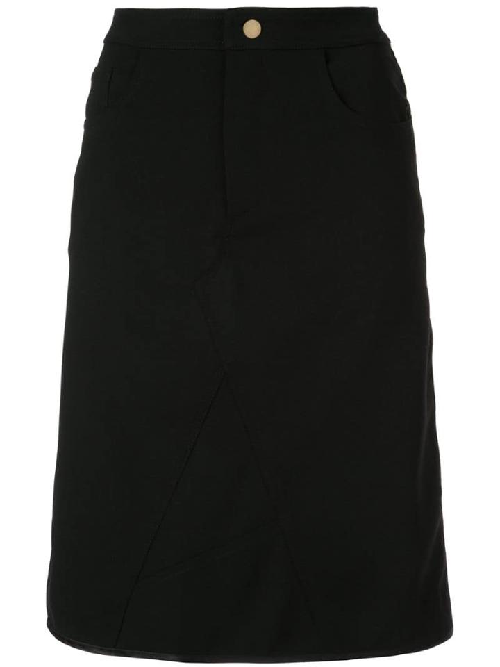 Harvey Faircloth High-waisted Skirt - Black