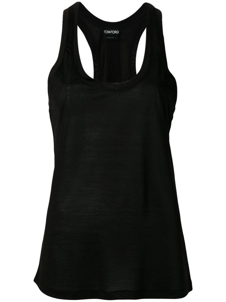 Tom Ford Racerback Tank Top - Black