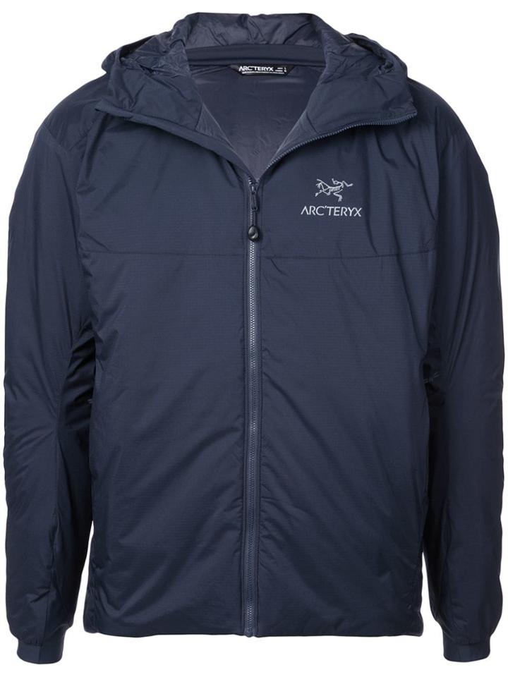 Arc'teryx Logo Rain Jacket - Blue