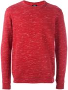 A.p.c. Classic Sweatshirt, Men's, Size: Medium, Red, Cotton/polyester