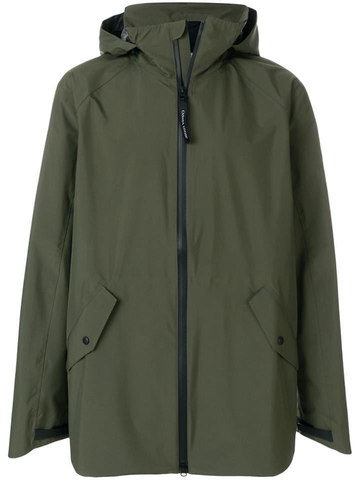 Canada Goose Hooded Shell Jacket - Green