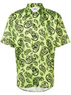 Sss World Corp Tribal Print Shirt - Green