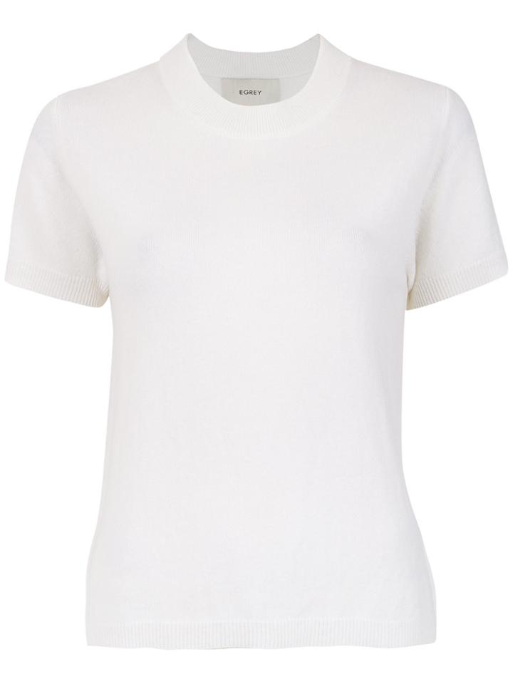 Egrey Cashmere Top - White
