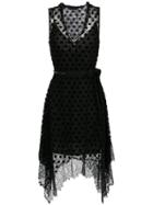 Nk Overlay Lace Midi Dress - Black
