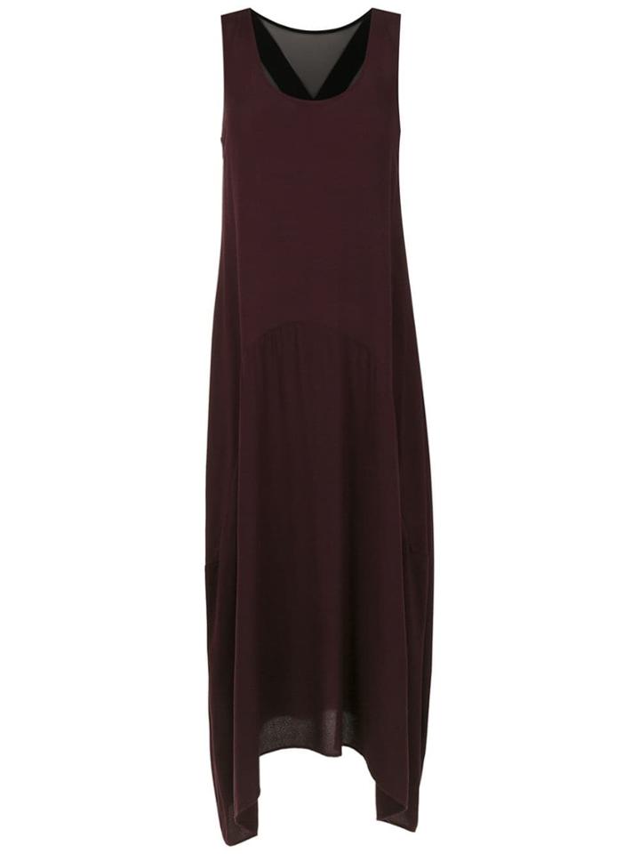 Mara Mac Long Dress - Red
