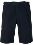 Incotex Navy Chino Shorts - Blue