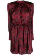 Federica Tosi Patterned Dress - Red