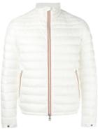 Moncler Classic Padded Jacket, Men's, Size: 4, White, Polyamide/goose Down