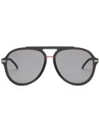 Fendi Eyewear Fantastic Aviator Sunglasses - Black