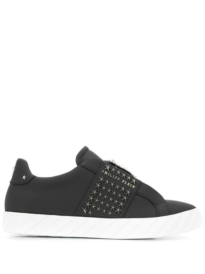 Philipp Plein Star Stud Sneakers - Black