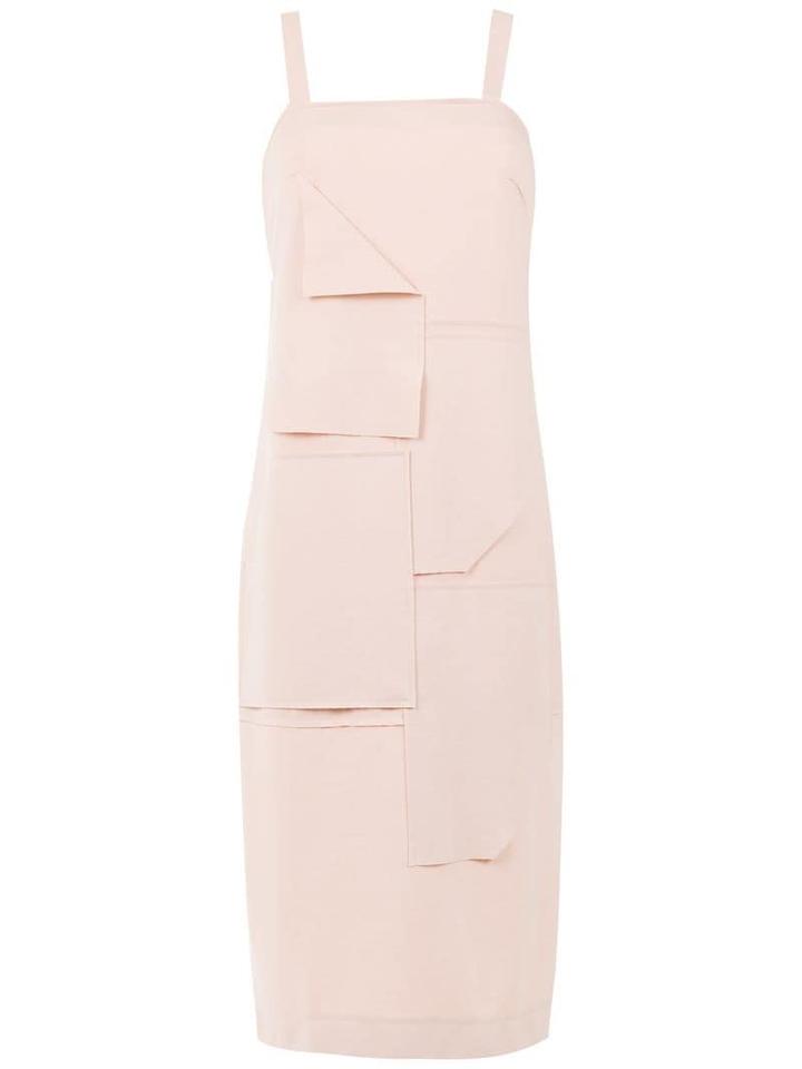 Mara Mac Midi Panelled Dress - Pink