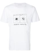 Société Anonyme - Washing Machine Logo T-shirt - Men - Cotton - S, White, Cotton