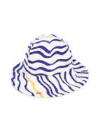 Rykiel Enfant - Striped Sun Hat - Kids - Cotton - 54 Cm, White