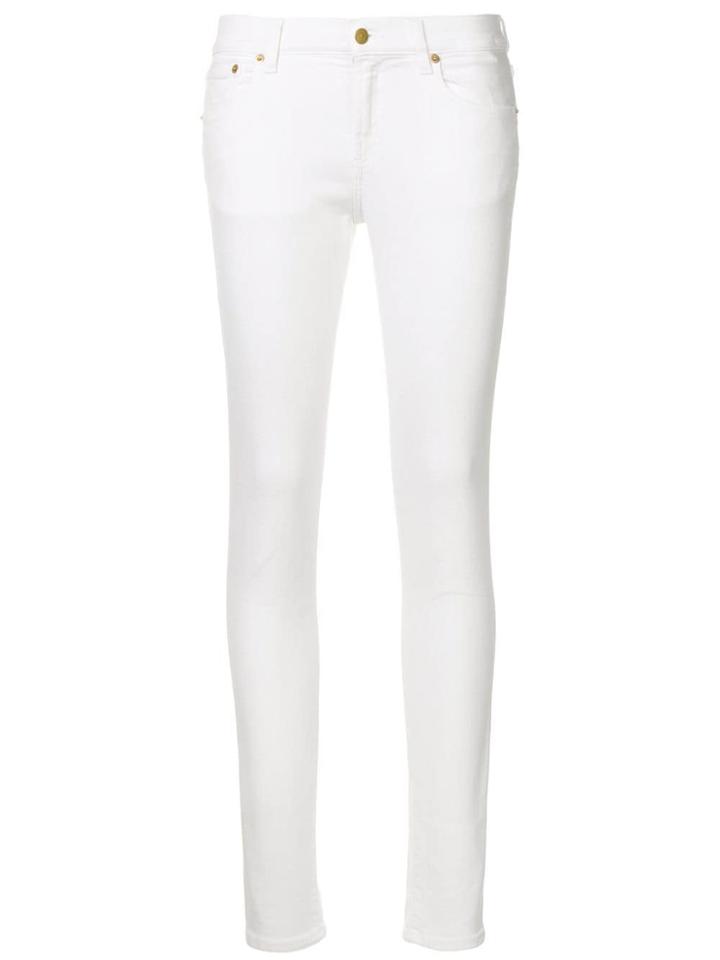 Versus Classic Skinny Trousers - White