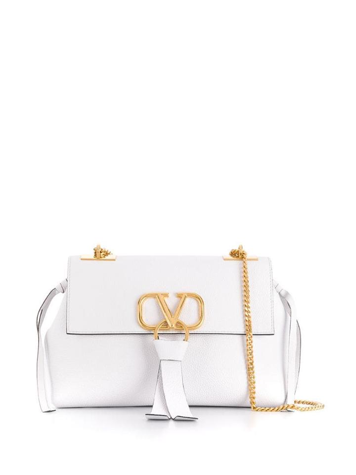 Valentino Valentino Garavani Vring Shoulder Bag - White