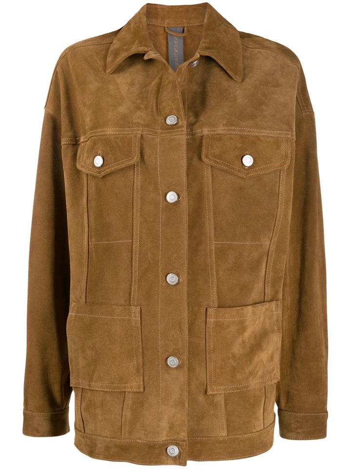 Giorgio Brato Oversized Western Jacket - Neutrals