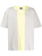 Poliquant Panelled T-shirt - Grey