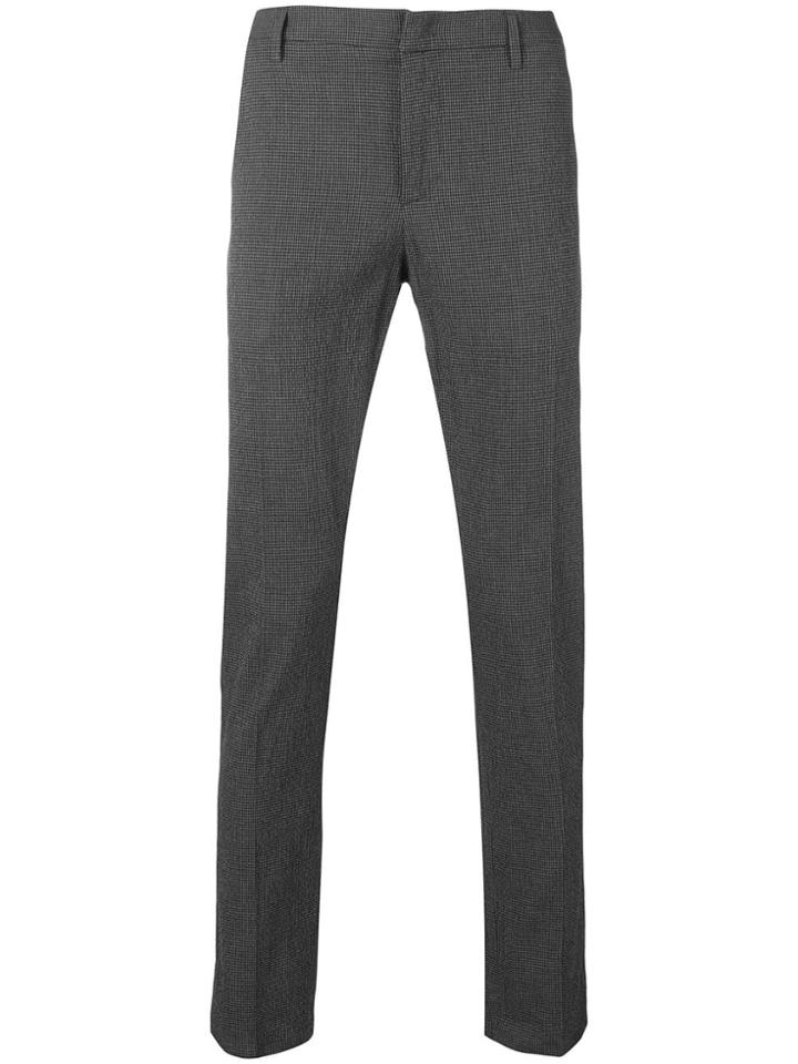Dondup Tapered Chino Trousers - Black