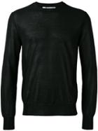 Comme Des Garçons Shirt - Semi-sheer Jumper - Men - Cotton/acrylic/nylon - L, Black, Cotton/acrylic/nylon