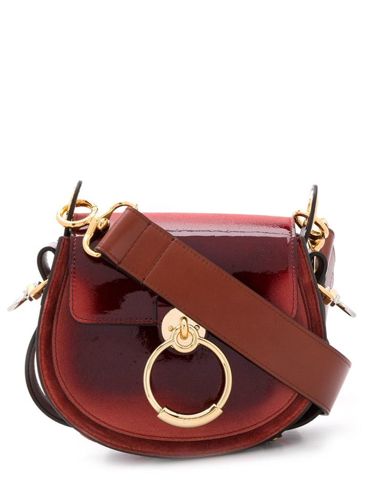 Chloé Small Tess Shoulder Bag - Brown