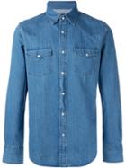 Tom Ford Denim Shirt, Men's, Size: 43, Blue, Cotton