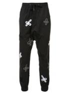 Haculla - Embroidered Track Pants - Men - Cotton - Xl, Black, Cotton