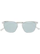 Paco Rabanne Square Frame Sunglasses - Metallic