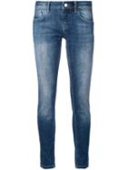 Iceberg Rainbow Skinny Jeans, Women's, Size: 28, Blue, Cotton/polyester/spandex/elastane