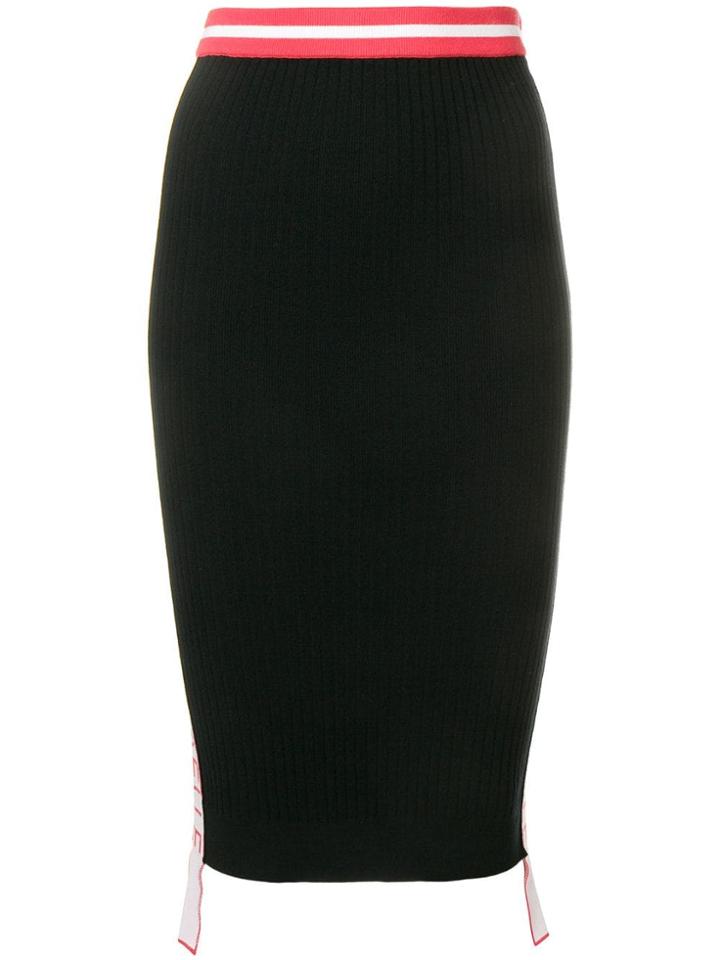 Gaelle Bonheur Midi Pencil Skirt - Black