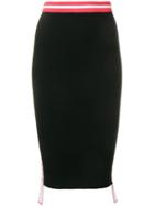 Gaelle Bonheur Midi Pencil Skirt - Black
