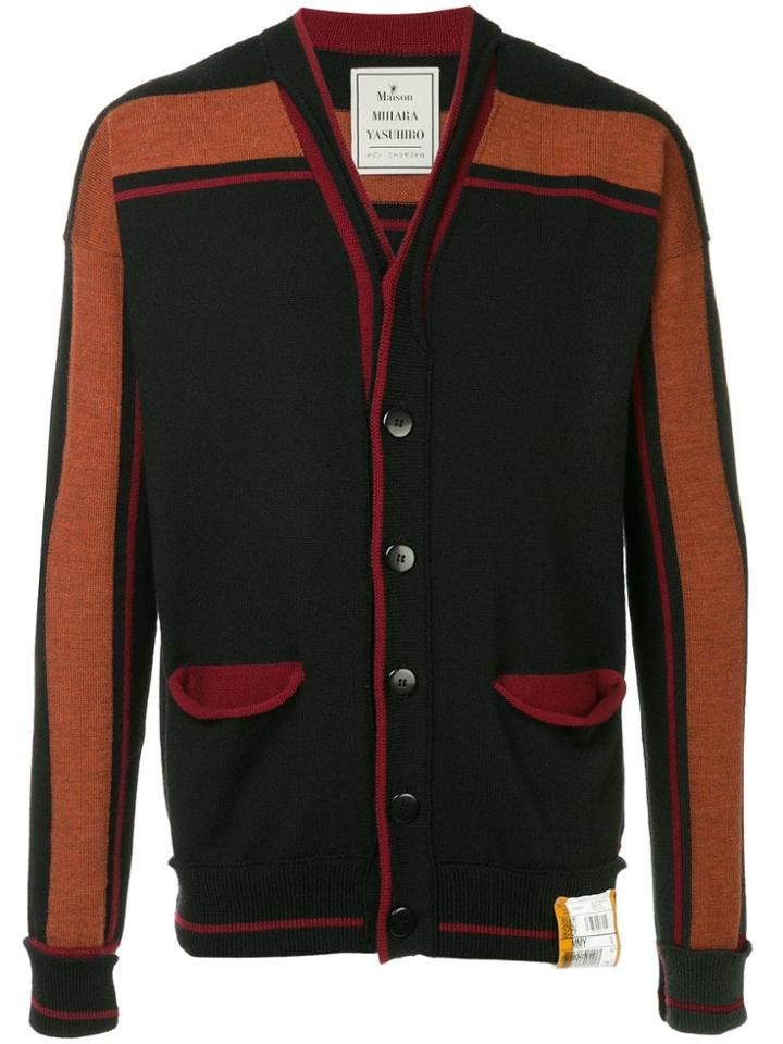 Maison Mihara Yasuhiro Button-up Cardigan - Black