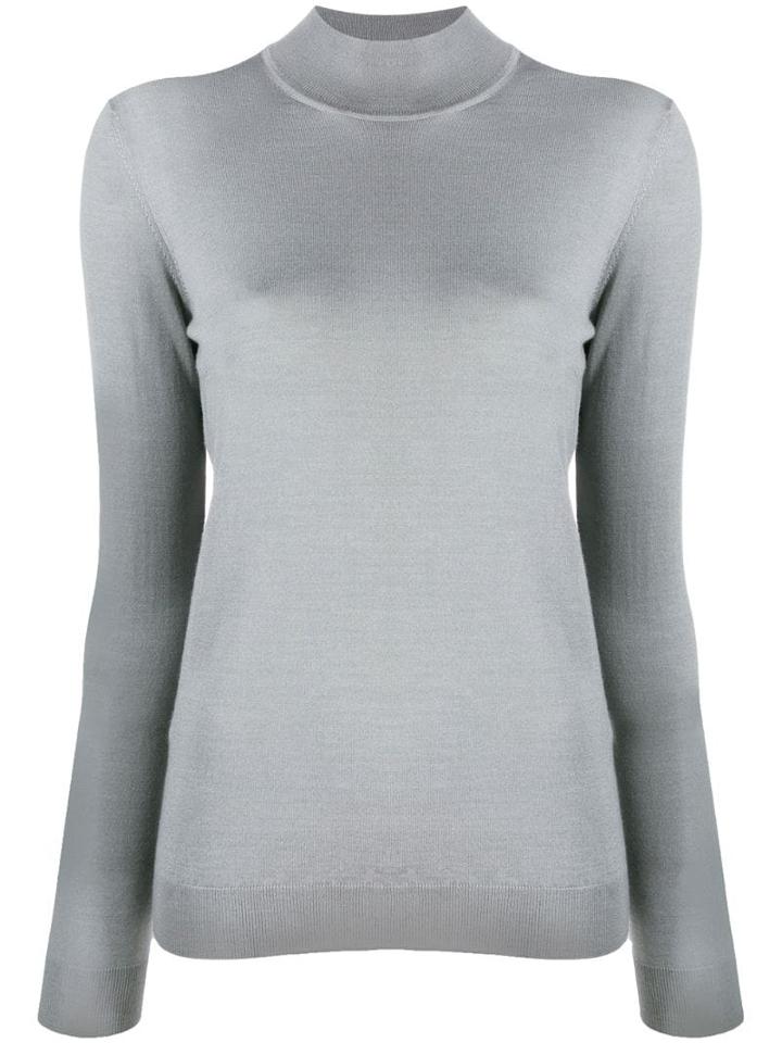Tom Ford Turtle Neck Knit Sweater - Grey