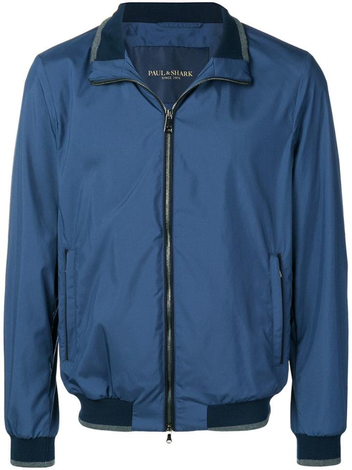 Paul & Shark Zip-up Jacket - Blue