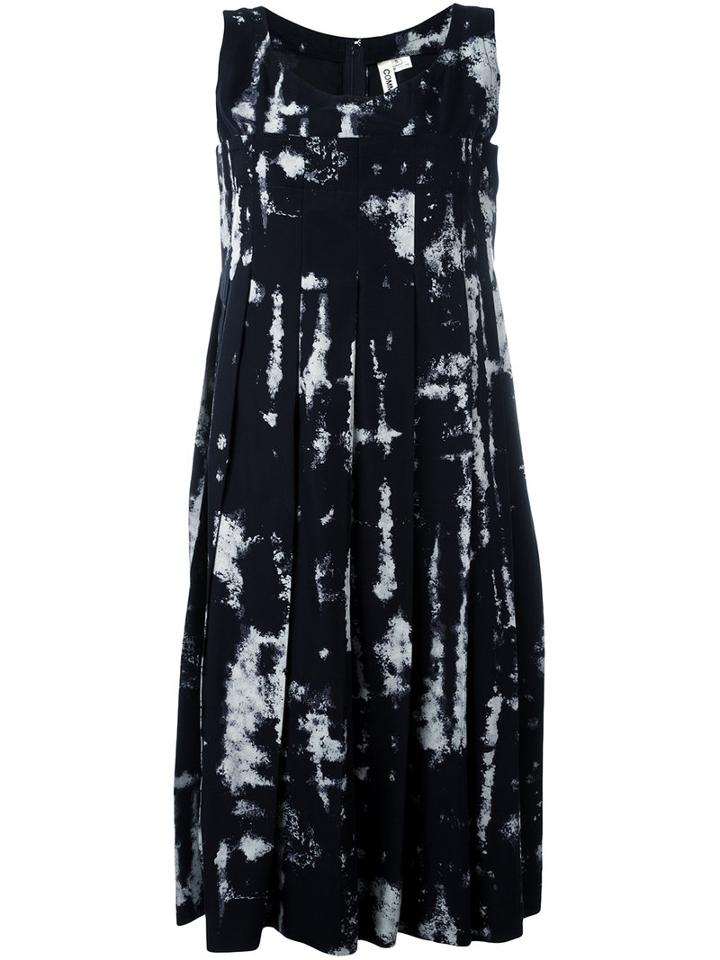 Comme Des Garçons - Multiprint Dress - Women - Rexcell - M, Women's, Black, Rexcell