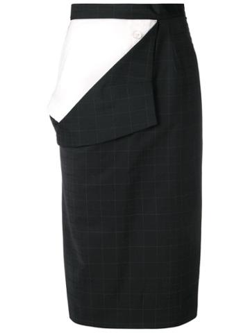 Seen Users Deconstructed Skirt - Black