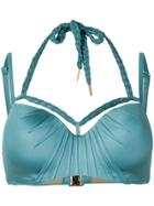 Marlies Dekkers Holi Vintage Double-strap Bikini Top - Blue