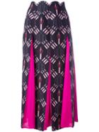 Valentino Love Blade Skirt, Women's, Size: 42, Black, Silk/virgin Wool