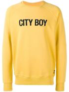 Ron Dorff City Boy Printed Sweatshirt - Yellow