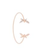 Anapsara Double Dragonfly Bracelet - Gold