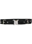 Mackintosh 1017 Alyx 9sm Black Bonded Cotton Double Trench Belt