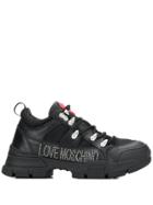 Love Moschino Logo Low-top Sneakers - Black