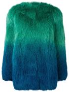 Numerootto Oversized Coat - Blue