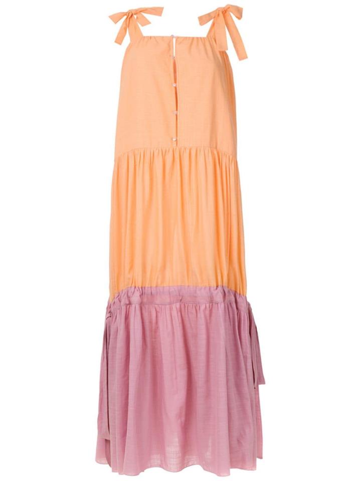 Clube Bossa Bolkan Long Dress - Orange