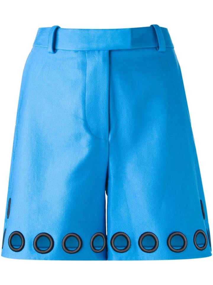 3.1 Phillip Lim Eyelet Shorts - Blue