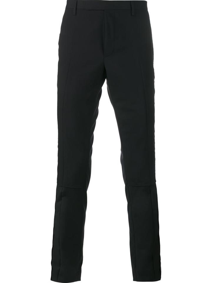 Lanvin Slim Leg Panelled Trousers